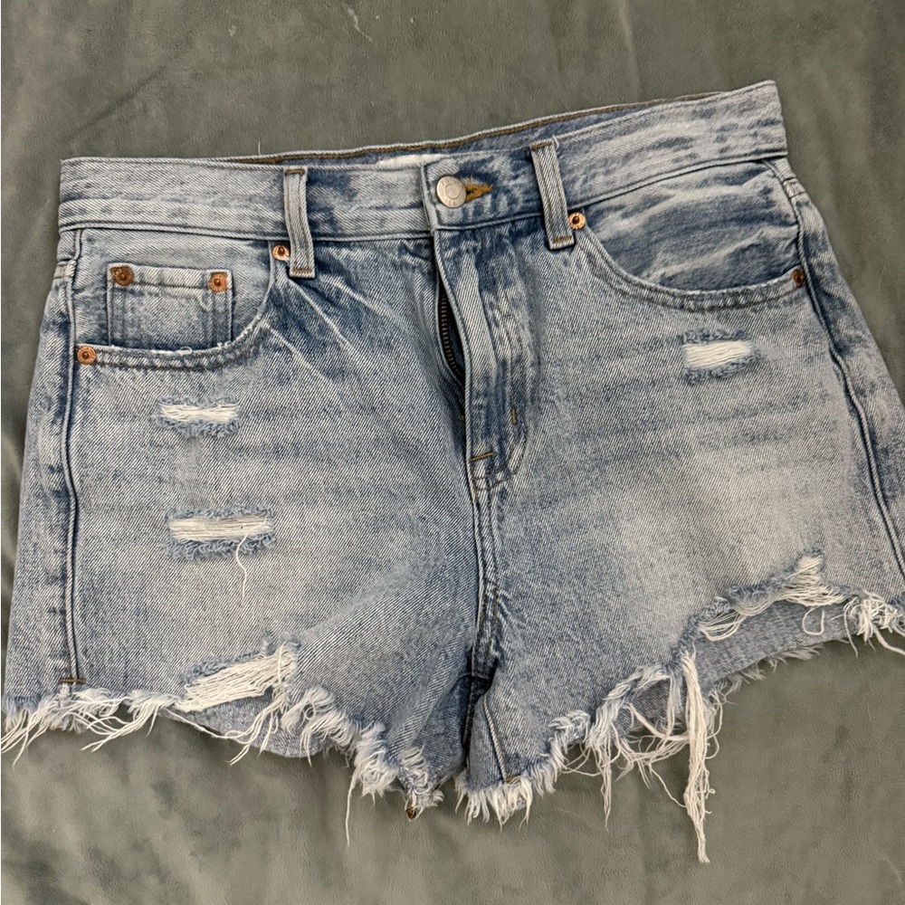 Pistola Women's Distressed Denim Shorts | Like New | SZ 26